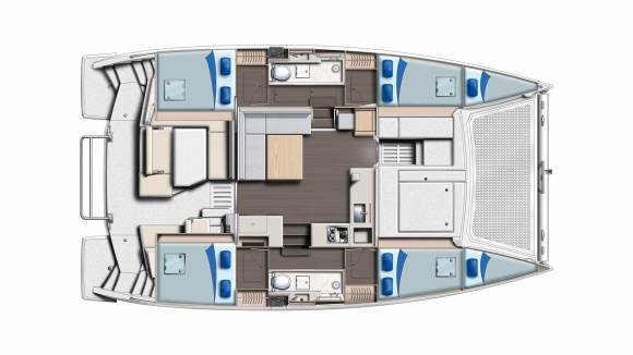 Sunsail 404 – 4 cabin