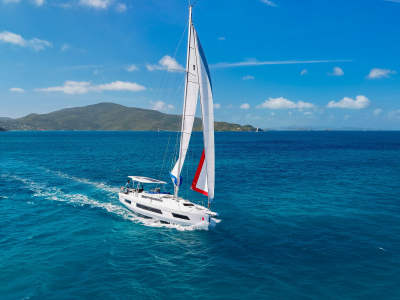 Monohull at sail