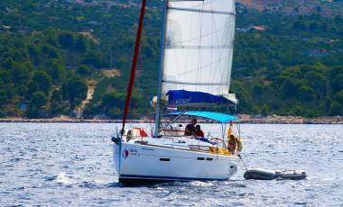 Krka monohull sailing