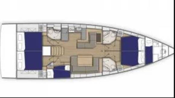 Oceanis 51.1 – 5 Cabin