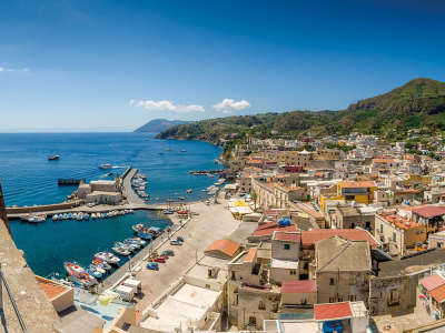 Portorosa harbour view
