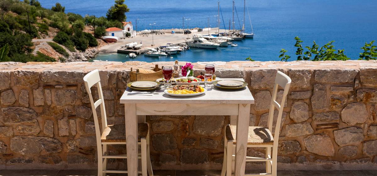 Rooftop restaurant Athens