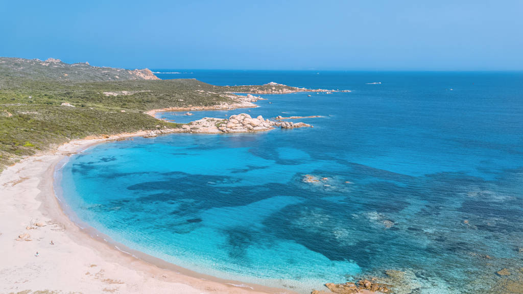 Sardinia coastline