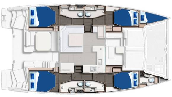 Sunsail 454L – 4 cabin
