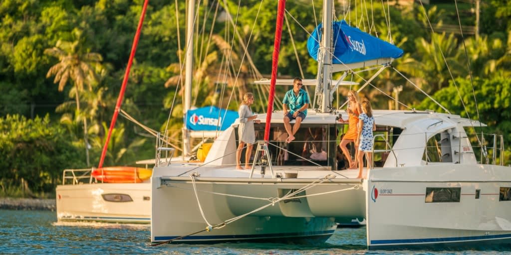 Sailing in the BVI