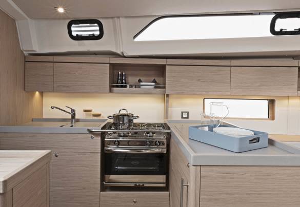 Sunsail 46.1 Galley